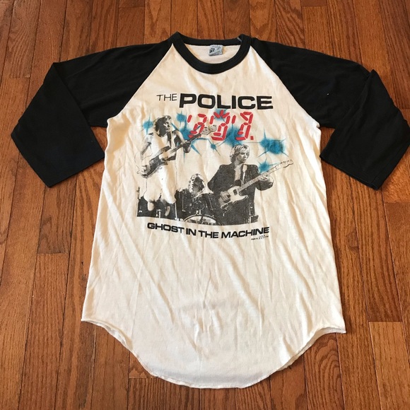 The Knits Other - True Vtg 1982 The Police Ghost In The Machine Sz M